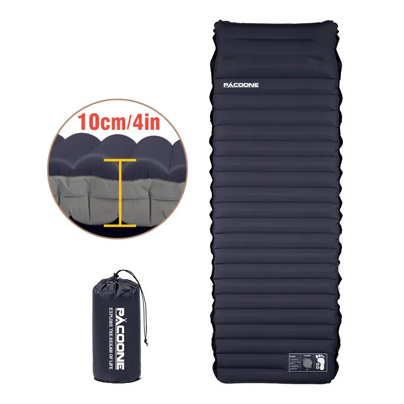 🌲 CampCloud 10 Air Pad – Self-Inflating Adventure Mattress
