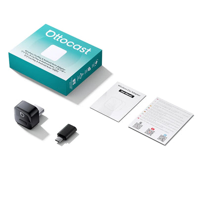 Mini Pico Wireless Carplay Android Auto Adapter Plug Play Wifi Bluetooth Auto Connect for VW Toyota Nissan Honda Ford