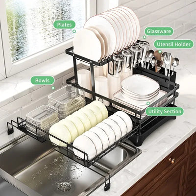 FindersFrenzy Dish Drying Rack