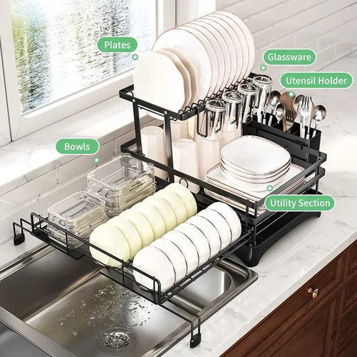 FindersFrenzy Dish Drying Rack