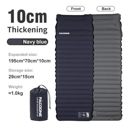 🌲 CampCloud 10 Air Pad – Self-Inflating Adventure Mattress