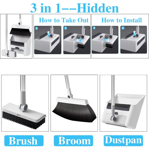 FindersFrenzy Broom & Dustpan Set