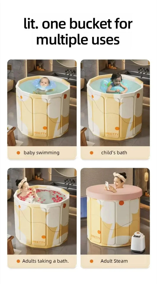 Foldable Adult SPA Bathtub