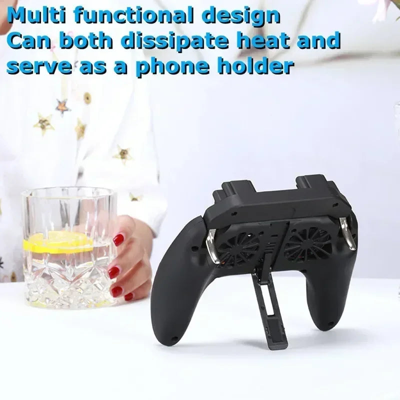 H10 4-Finger Mobile Game Controller – Elite Gaming Performance 🎮
