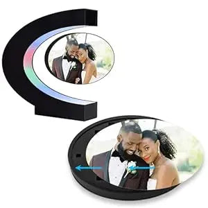 Levitating Rotating Photo Frame