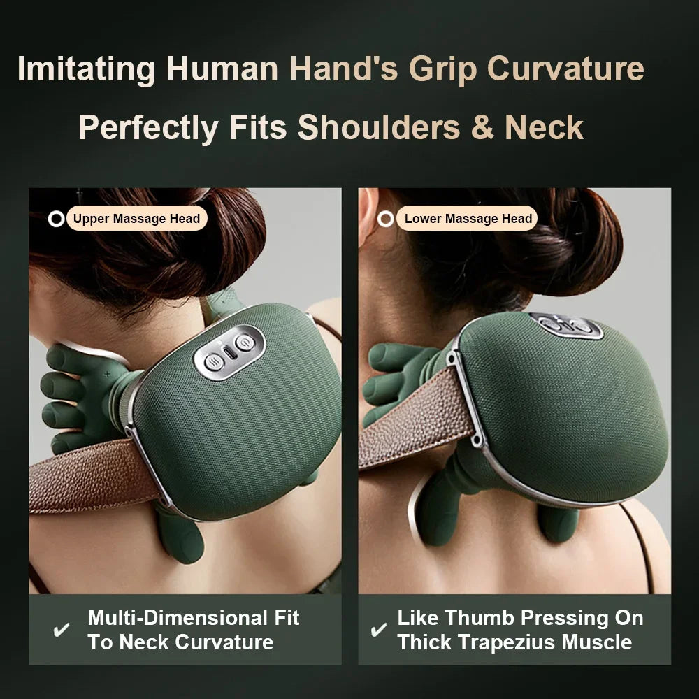 🌸 SereniHeat 4D Massager – Gentle Warmth, Deep Relaxation