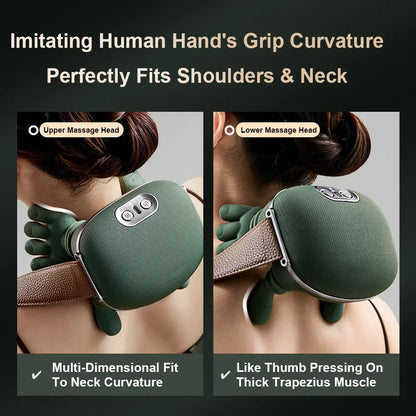 🌸 SereniHeat 4D Massager – Gentle Warmth, Deep Relaxation