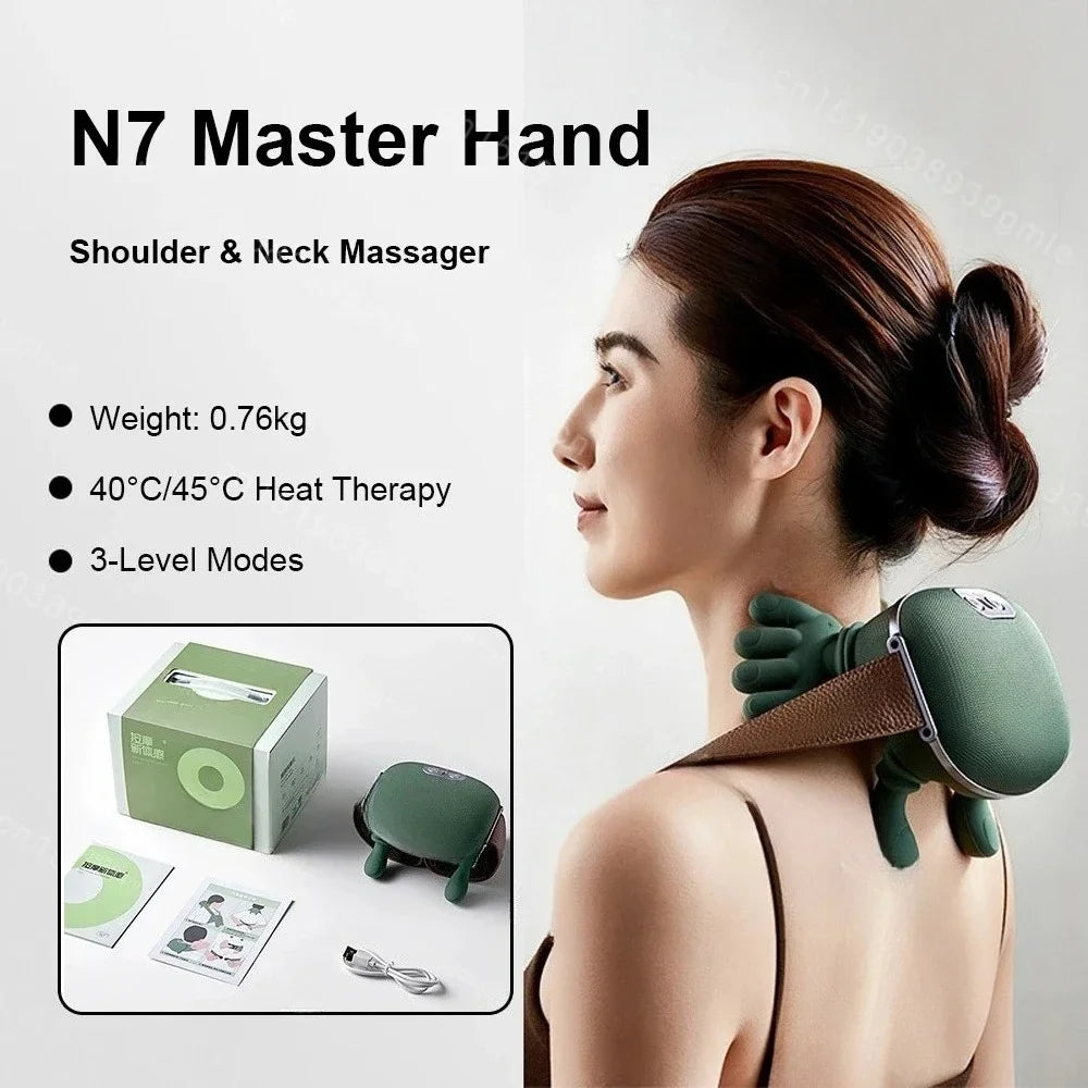 🌸 SereniHeat 4D Massager – Gentle Warmth, Deep Relaxation