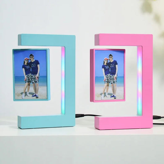Levitating Rotating Photo Frame