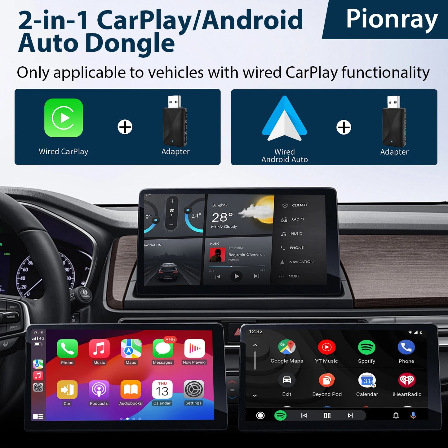 CarPlayGo 🚀📱 - maps + music in perfect sync