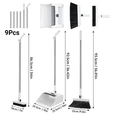 FindersFrenzy Broom & Dustpan Set