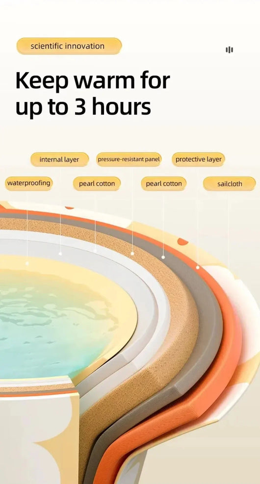 Foldable Adult SPA Bathtub