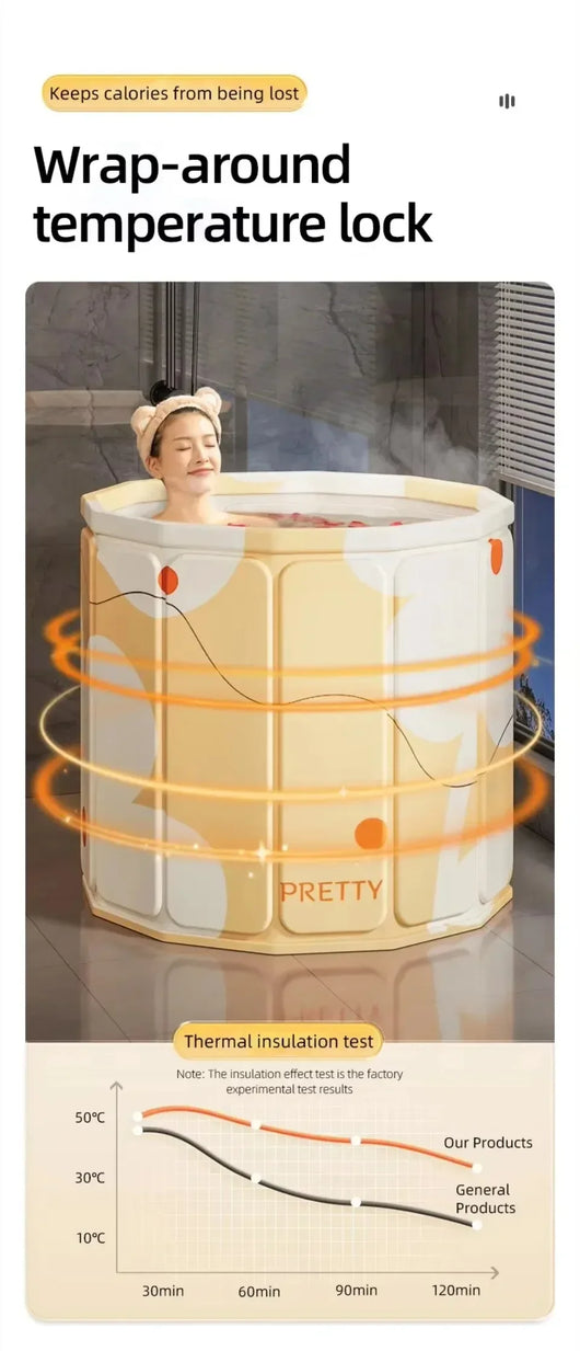 Foldable Adult SPA Bathtub
