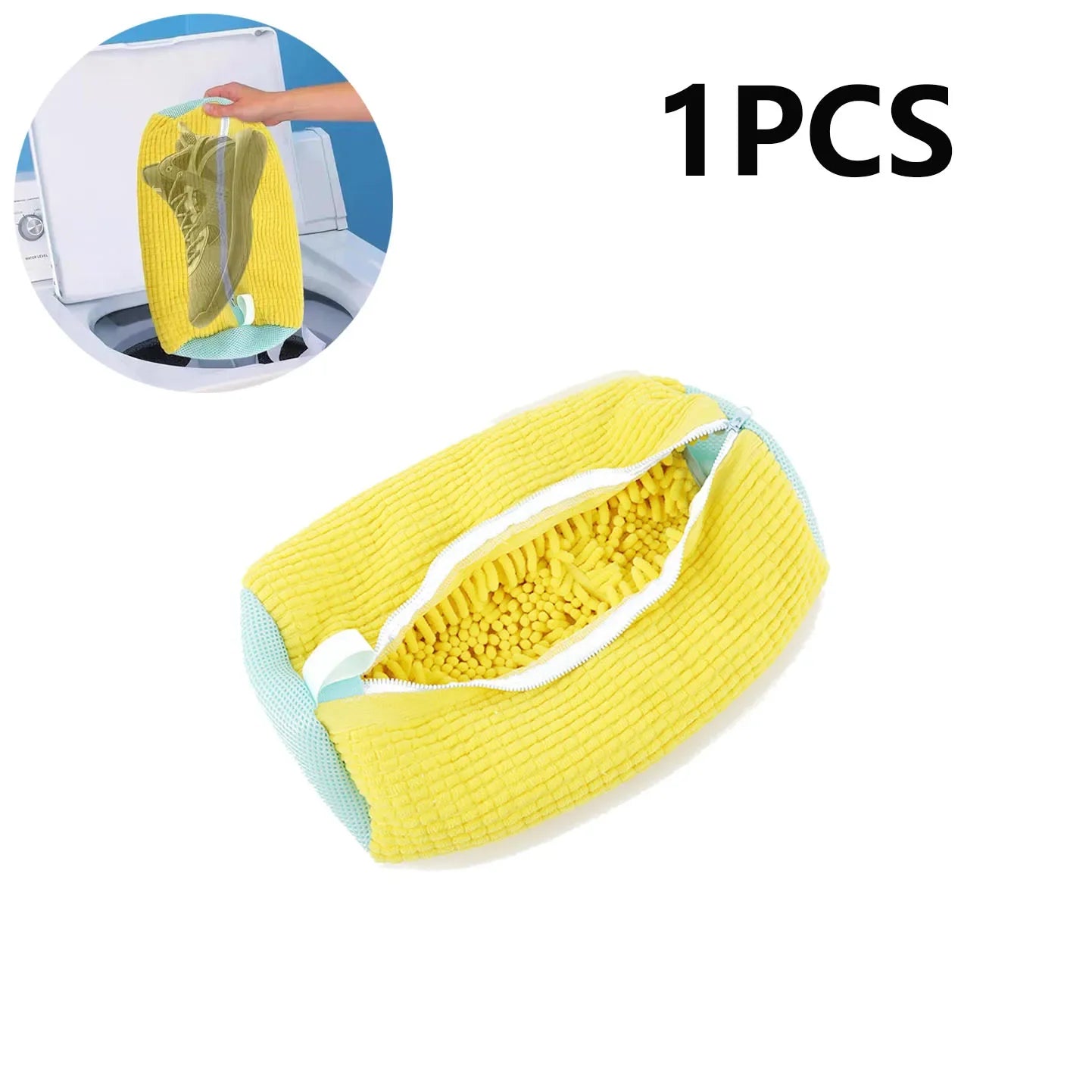 👟 SneakClean Magic Bag – Gentle Shoe Washer & Dryer Protector