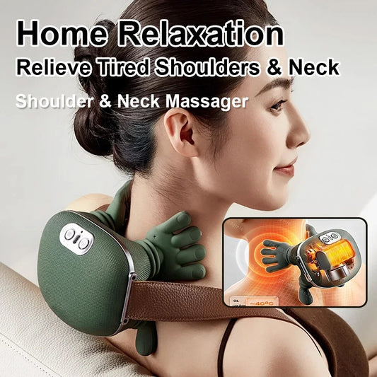🌸 SereniHeat 4D Massager – Gentle Warmth, Deep Relaxation