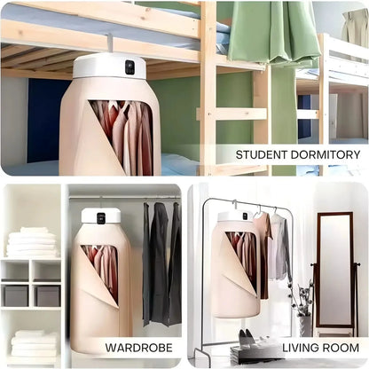 ✨ Multifunctional Portable Electric Clothes Dryer – Foldable, Compact & UV Sterilizing | 600W Dual Mode | UK/EU/US Plug Options ✨