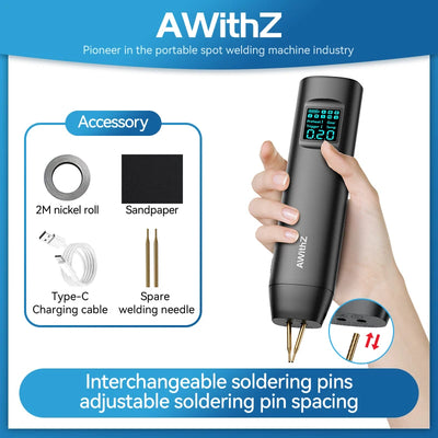 Portable Battery Spot Welder DIY Mini Welding Machine 18650 Battery Pack Nickel Strip and Nickel Belt Welding Tool