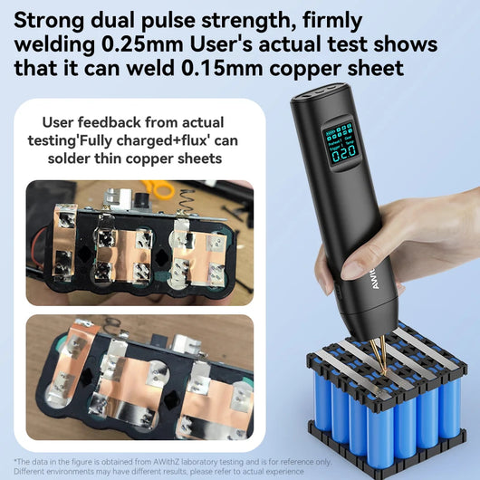 Portable Battery Spot Welder DIY Mini Welding Machine 18650 Battery Pack Nickel Strip and Nickel Belt Welding Tool