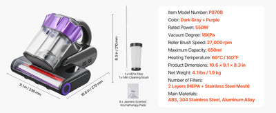 Findersfrenzy PureSleep Vacuum Cleaner